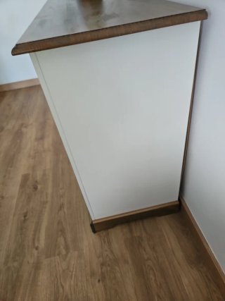 Aparador Comedor Blanco y Madera