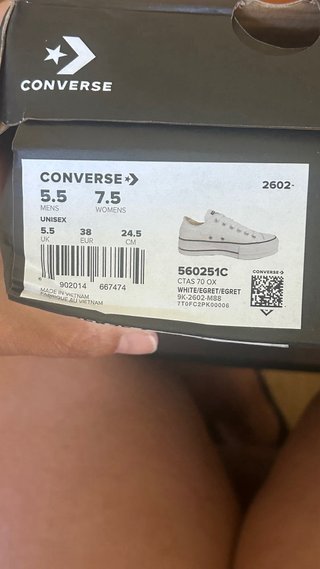 Zapatillas Converse Blancas Bajas