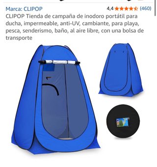 Tienda campaña CLIPOP azul