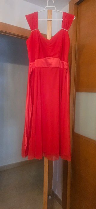 Vestido de fiesta rojo