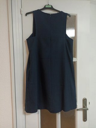 Vestido Mango Azul Talla M