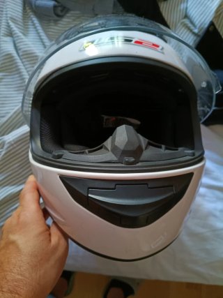 Casco Moto LS2 Blanco