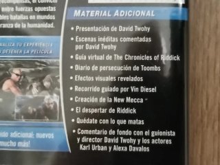 Las Crónicas de Riddick Blu-ray