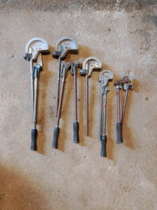 Curvadoras Fontanería 16 14 12 10