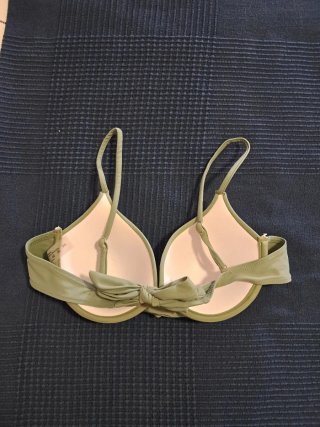 Bikini negro y verde