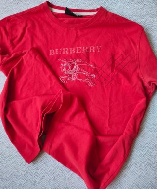Camiseta Burberry London Vintage Roja