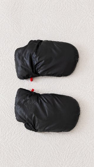 Manoplas para carrito bebé negras