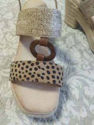 Sandalias de cuña verano