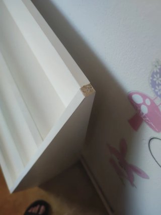 Estantería infantil blanca