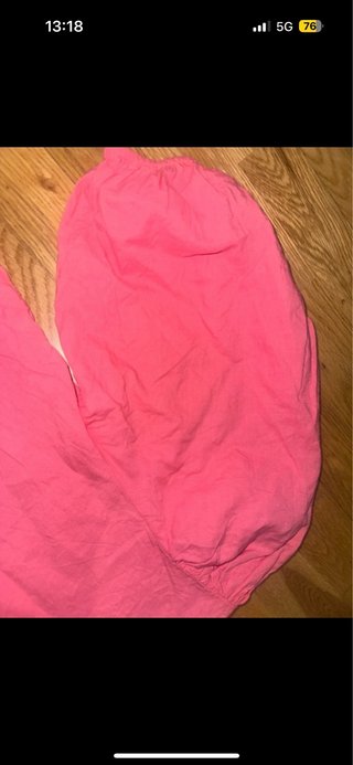 Camisa H&M rosa botones