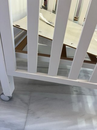 Cuna Micuna Blanca con detalles Swarovski