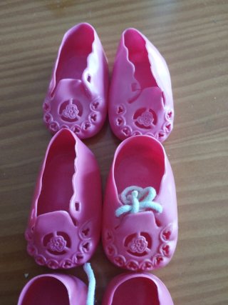 Zapatos Famosa rosas