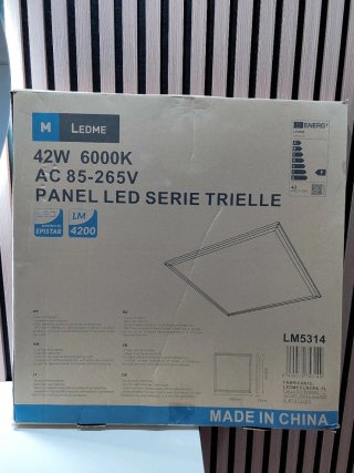 Plafón LED 60x60 42W 4200LM AC 85-265V