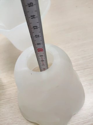 5 tulipas cristal flor lámpara
