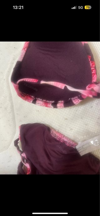 Bikini Tezenis Talla M Flores Rosas