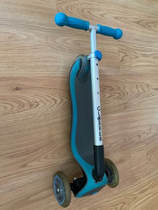 Patinete Globber 3 ruedas azul