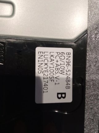 Componentes internos despiece TV Samsung QE50Q60A