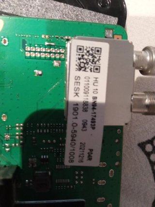 Componentes internos despiece TV Samsung QE50Q60A