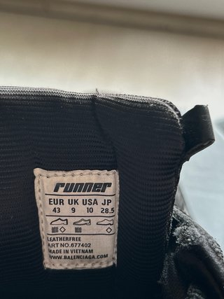 Balenciaga Runner Negras