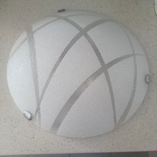 Plafón doble 44cm salón/dormitorio