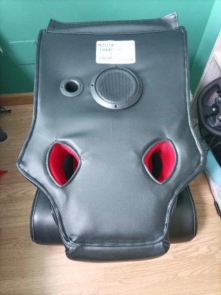 Sillón Gamer Phoenix Negro/Rojo