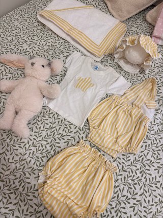 Conjunto bebé hecho a mano