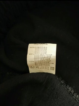 Pantalón capri 3/4 negro