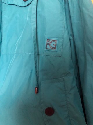 Chubasquero Purificación García Azul Talla M overs