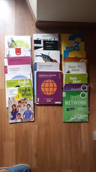 LLIBRES ESO I BATXILLERAT - LIBROS ESO Y BACHILLER