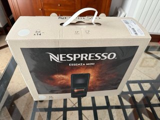 Cafetera Nespresso Essenza Mini Blanca