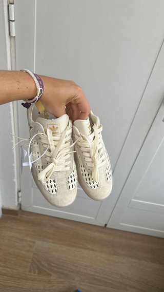 Adidas Samba OG Mule Beige/Blanco