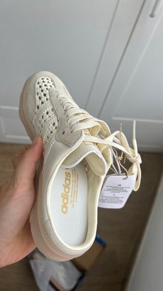 Adidas Samba OG Mule Beige/Blanco