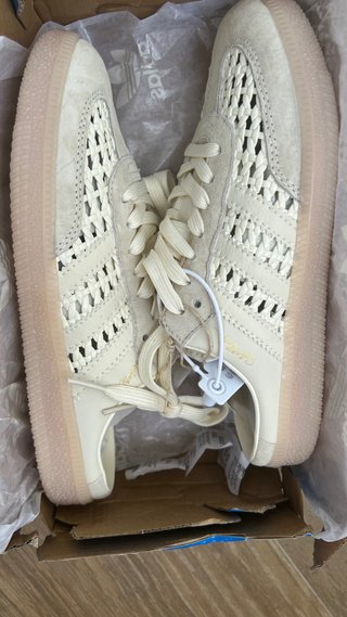 Adidas Samba OG Mule Beige/Blanco