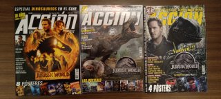 Revistas ACCIÓN Jurassic World