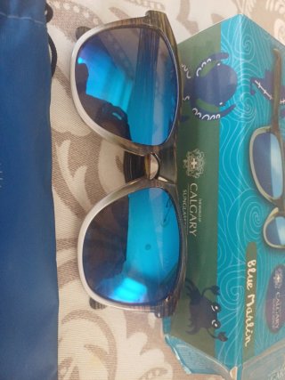 Gafas de sol Calgary azules y marrones