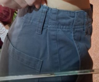 Pantalones cargo grises