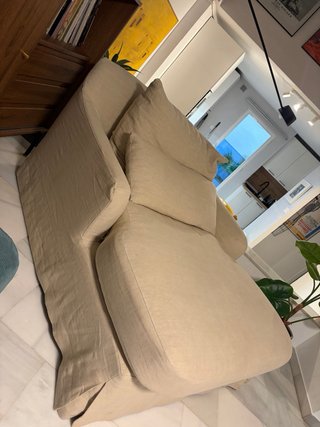 Sillón Zara Home Beige Tela