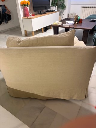 Sillón Zara Home Beige Tela
