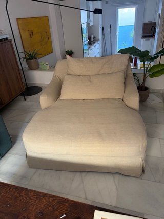Sillón Zara Home Beige Tela