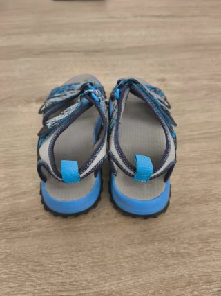 Ciabatte Quechua Velcro Blu/Grigio