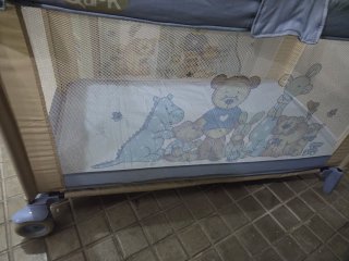 Cuna de viaje plegable
