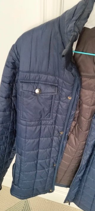 Cazadora TIMEL GARDEN azul talla M