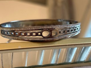 Pulsera Christian Dior Acero Brillantes CD