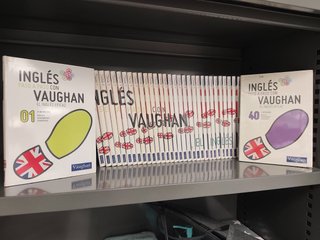 Colección Libros aprender Inglés Vaughan