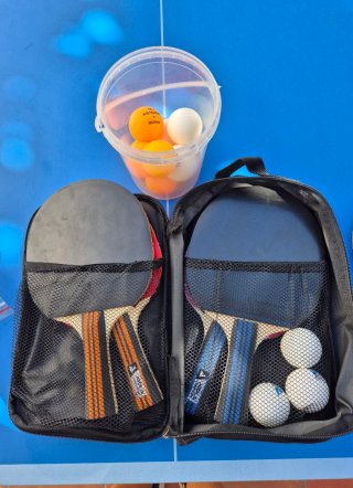 Mesa Ping Pong Creber Nilo Exterior Azul
