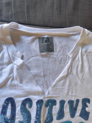 Camiseta Positive Vibes Only Talla 3XL