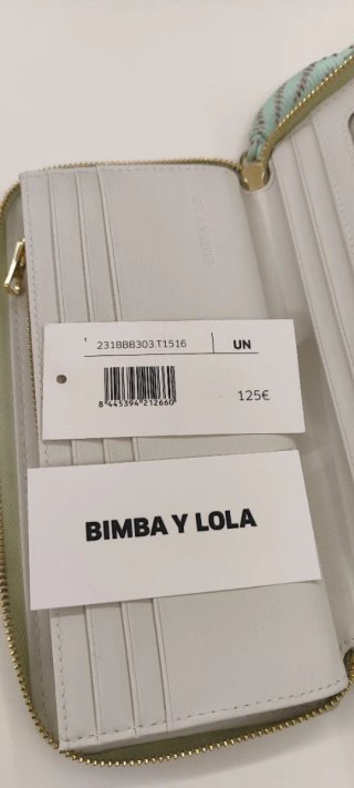 Bimba y Lola Cartera Billetera Verde NUEVA ESTRENO