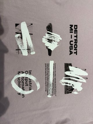 Camiseta Manga Corta Hombre Morada