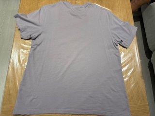 Camiseta Manga Corta Hombre Morada