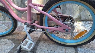 Bicicleta niña 16 rosa
